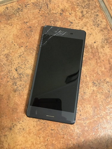 Celular Sony Xperia 32 Gb Negro Para Reparar O Repuesto