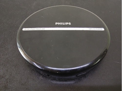 Discman Philips Exp2546 Cd/mp3 100 Seconds Magic Esp Negro