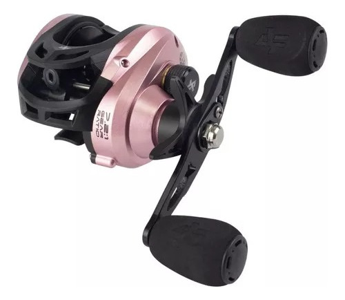 Carretilha M21 Pro Slim Pink Albatroz - Drag 9kg 6 Rol Pesca