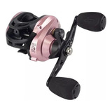 Carretilha M21 Pro Slim Pink Albatroz - Drag 9kg 6 Rol Pesca