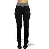 Calza Pantalon Recto Deportivo Con Bolsillo Mujer