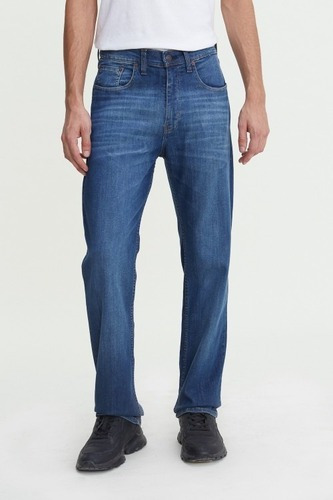 Levi's 505 Azul Gastado Elastizado Recto