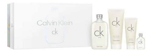 Ck One 200ml Edt + Bl 200ml + Sg 100ml+ 15ml Set / Gls