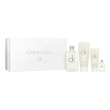 Ck One 200ml Edt + Bl 200ml + Sg 100ml+ 15ml Set / Gls