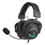 Headset Gamer Usb 7.1 Rgb Light Dhe-8006 9ng19aa Hp Cor Preto