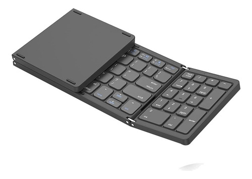 Teclado Plegable, Teclado Inalámbrico Recargable Por Usb Par