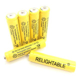 Relightable Nicd Aa/aaa 600mah 1.2v Baterias Recargables Par