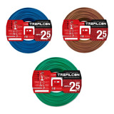 Cable Unipolar 2.5mm Trefilcon Pack X 3 Rollos De 30mts Cu