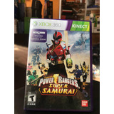 Jogo Power Rangers Super Samurai Kinect Xbox 360