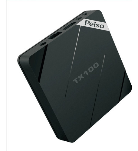 Tv Box Peiso Tx100 Estándar 16gb Negro Con 2gb De Memoria