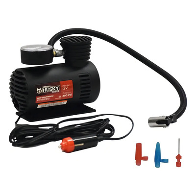 Mini Compresor Aire Swedish Husky Twister12 300psi Portátil Negro | MercadoLibre