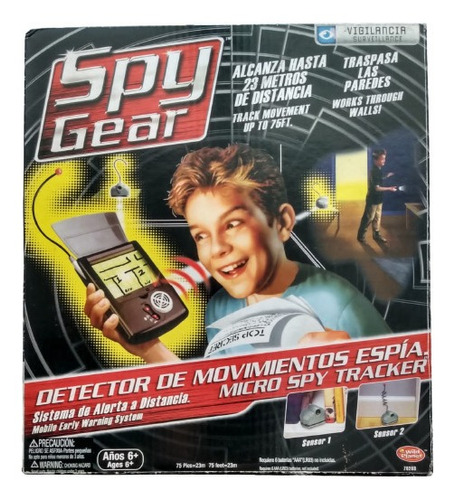 Juguete Niño Sensor Detector De Movimientos Espía Spy Gear