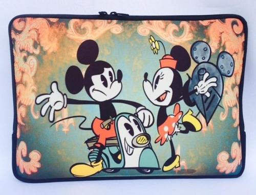 Capa Case P/ Macbook Air Mickey Mouse Luva  11  Ou 13