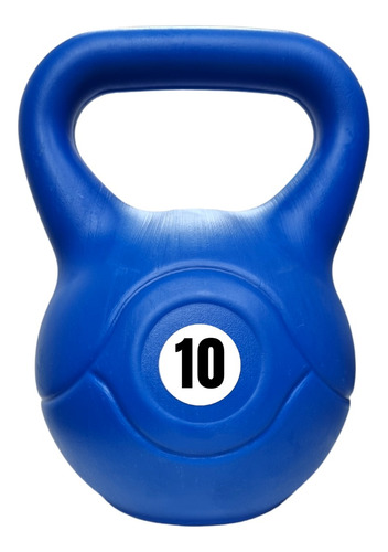 Pesas Rusas 10 Kg Pvc Kettlebell Pesa Rusa Funcional 