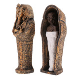 S Ataúd Egipcio De Egipto Con La Decoración Del Arte Del