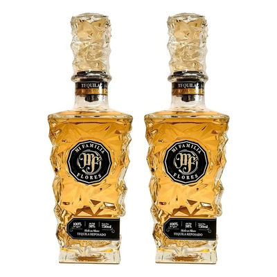 Dos Botellas Tequila Mi Familia Flores Reposado 750ml | Meses sin interés