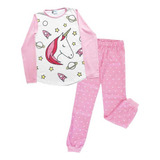 Pijama Unicornio Juvenil Nena 2 Piezas Algodón 