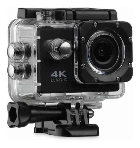 Filmadora 4k Ultra Hd 16mp Go Sport Pro Prova D'água