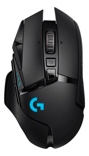 Mouse Gamer Logitech G502 Wireless - Preto (910-005565)