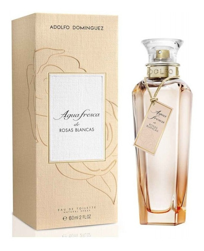 Perfume Mujer Agua Fresca De Rosas Blancas A. Dominguez Edt 60ml