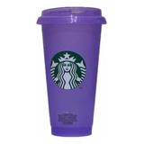 Vaso Reutilizable Cambia Color Starbucks