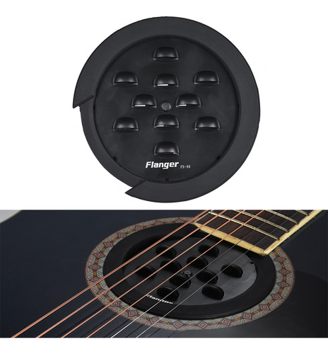 Funda Sound Hole Para Guitarra Folk Feedback Hole Buffer, Co