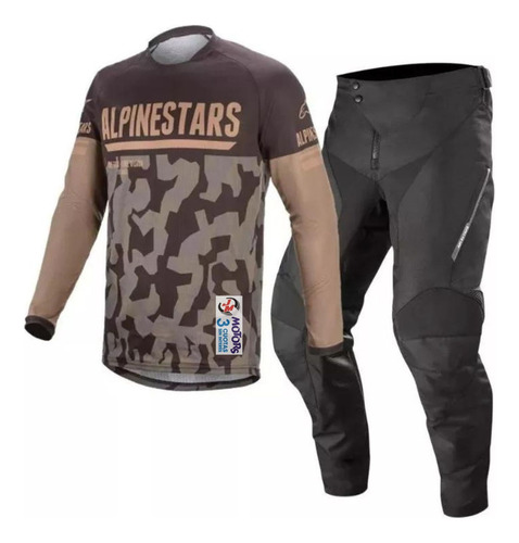 Jm Conjunto Equipo Motocross Alpinestars Venture R 21 Camo