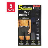 Boxer Puma Hombre Absorbe Humedad 5 Pza 100% Original De Usa