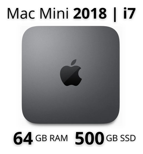 Apple Mac Mini 2018 | I7 3.2ghz | 64gb | 500gb Ssd | Usado