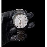 Reloj Rolex Negro Con Fondo Blanco Clon