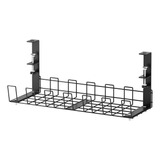 Bandeja De Gestión De Cables Para Escritorio Sin Taladrar, G