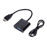 Adaptador Convertidor Cable Hdmi A Vga 1080p