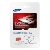 Tarjeta De Memoria Samsung Evo Plus 32gb Microsd Hc Class 10