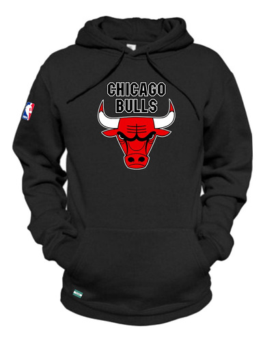 Moletom Canguru Blusa Frio Basquete Chicago Bulls Unissex 