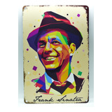 Poster Cartel Placa Anuncio Frank Sinatra Decoracion Bar