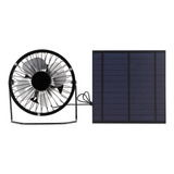 Mini Panel Solar De 5w Con Ventilador De Refrigeración Portá