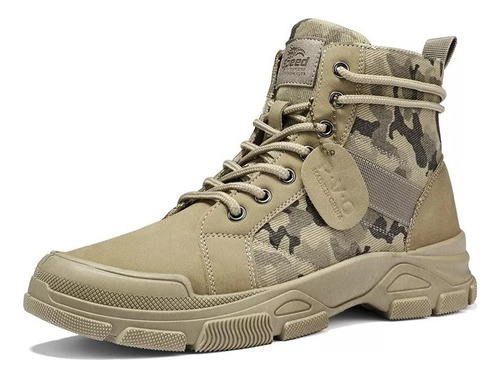 Medias Botas Tácticas Para Hombre De Camuflaje Industriales