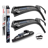 Kit 3 Escobillas Limpiaparabris Bosch Vw Gol Trend 2013-2019