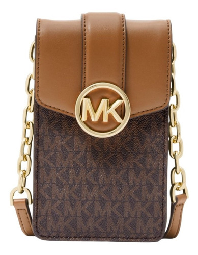 Bolsa Michael Kors Carmen Logo Smartphone Bag Original