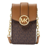 Bolsa Michael Kors Carmen Logo Smartphone Bag Original