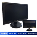 Monitor Positivo 19 Polegadas Widescreen C/ Usb