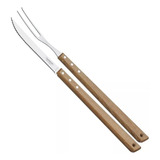 Set 2 Pzs Asado Tramontina Churrasco Cuchillo Y Tenedor 0044