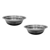 Juego 2 Piezas Tazones/bowls Eco Acero Inoxidable 18 Cm