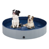 Alberca Plegable Piscina Perro Mascota Bañera Baño 120x30 Cm