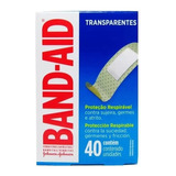 Johnson Band-aid Curitas Banditas Apósitos Transparentes 40u