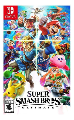 Super Smash Bros Ultimate/ Fisico Sellado Switch/ Mathogames