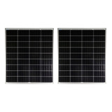 Novedad Kit 2 X Panel Solar 100 Watts 100wp C/u Mono5bb 200w