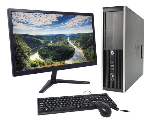 Pc Hp Intel I5  480gb Ssd 8gb Ramwifi + Monitor Philips 19  