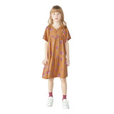 Vestido Curto Infantil Estampado - Hering - 5b2l