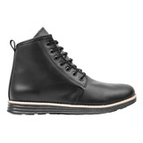 Botas Borcegos Calzado Para Motos Cuero Hombre Bourbon